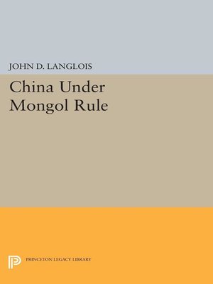 cover image of China Under Mongol Rule